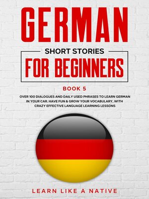 cover image of German Short Stories for Beginners Book 5